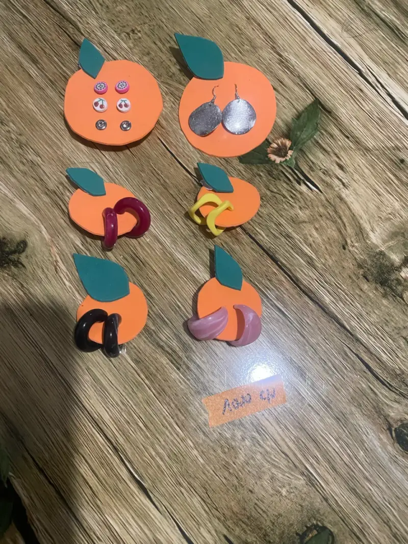 Set de aros variados coloridos