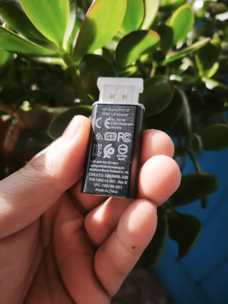 Adaptador HP DisplayPort a HDMI - 4