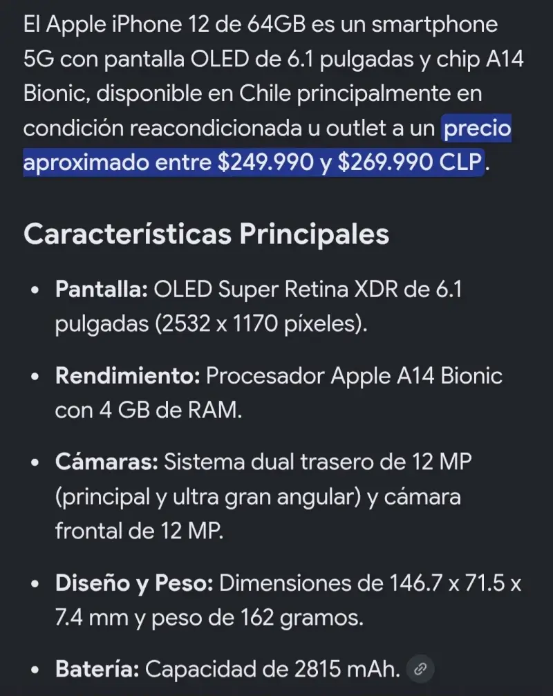 iPhone 12 de 64GB en buen estado - 4