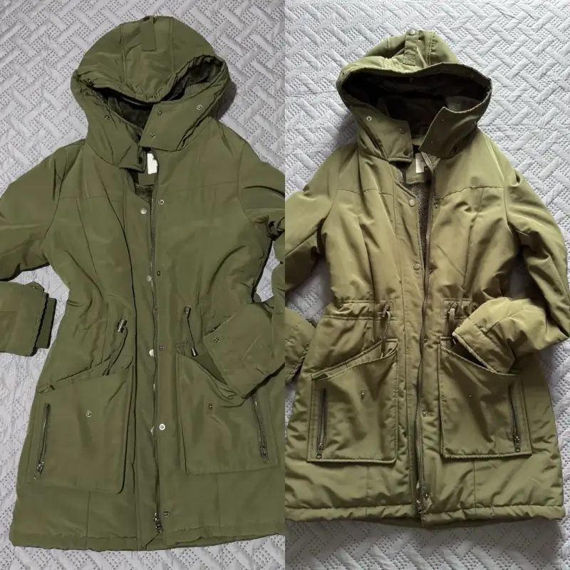 Parka verde con capucha Barbados - 3