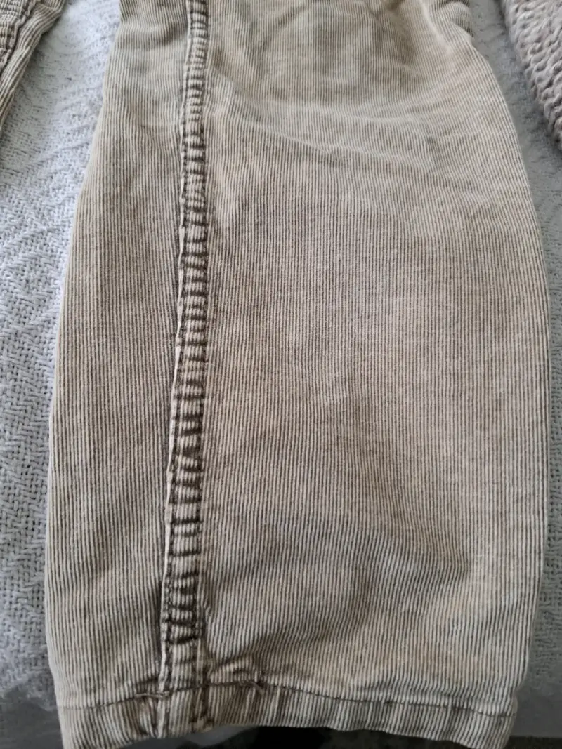 Pantalones cotelé café mujer Umbrale - 3
