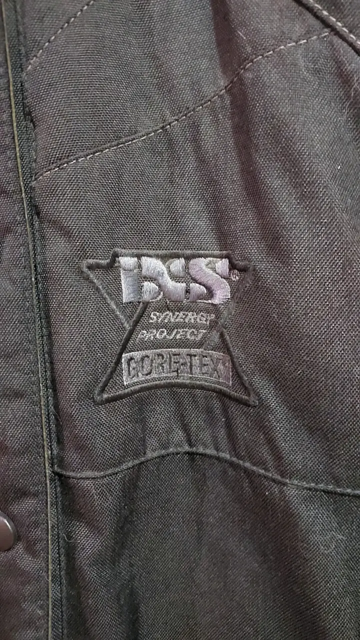 Chaqueta de moto IXS negra con protecciones - 2