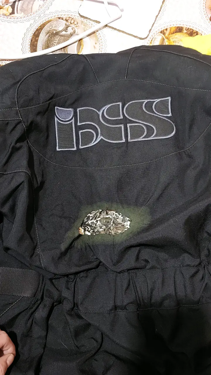 Chaqueta de moto IXS negra con protecciones - 5
