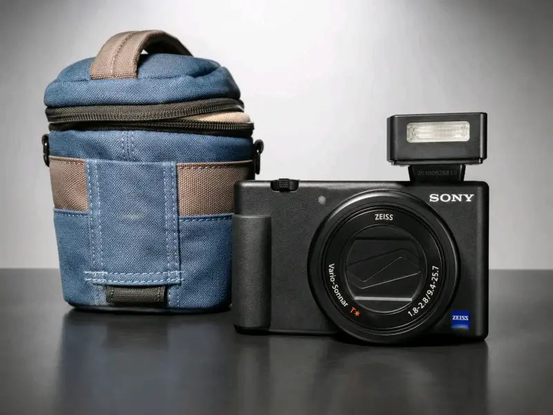 📸 Camara Sony ZV-1 + Flash + Estuche - 1