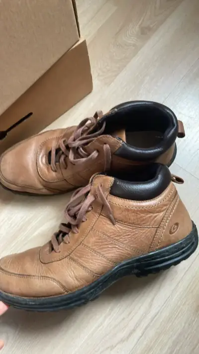 Guante Botines de cuero 41 marrón para hombre - miniatura 3