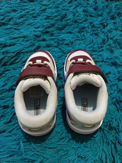 Zapatillas deportivas para niños Puma color burdeos - miniatura 3