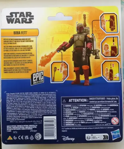 Figura de acción Boba Fett Star Wars Hasbro - miniatura 2