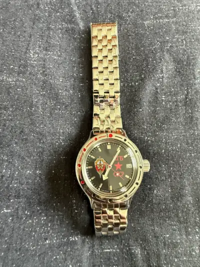 Reloj Vostok Amphibia KGB automático - miniatura 2