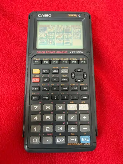 Calculadora gráfica Casio CFX-9850G - miniatura 1