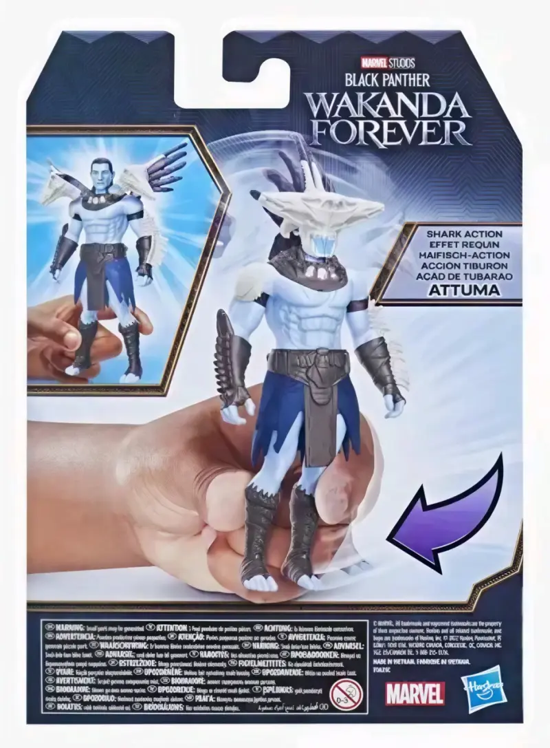 Figura de Attuma Black Panther Wakanda Forev - 2