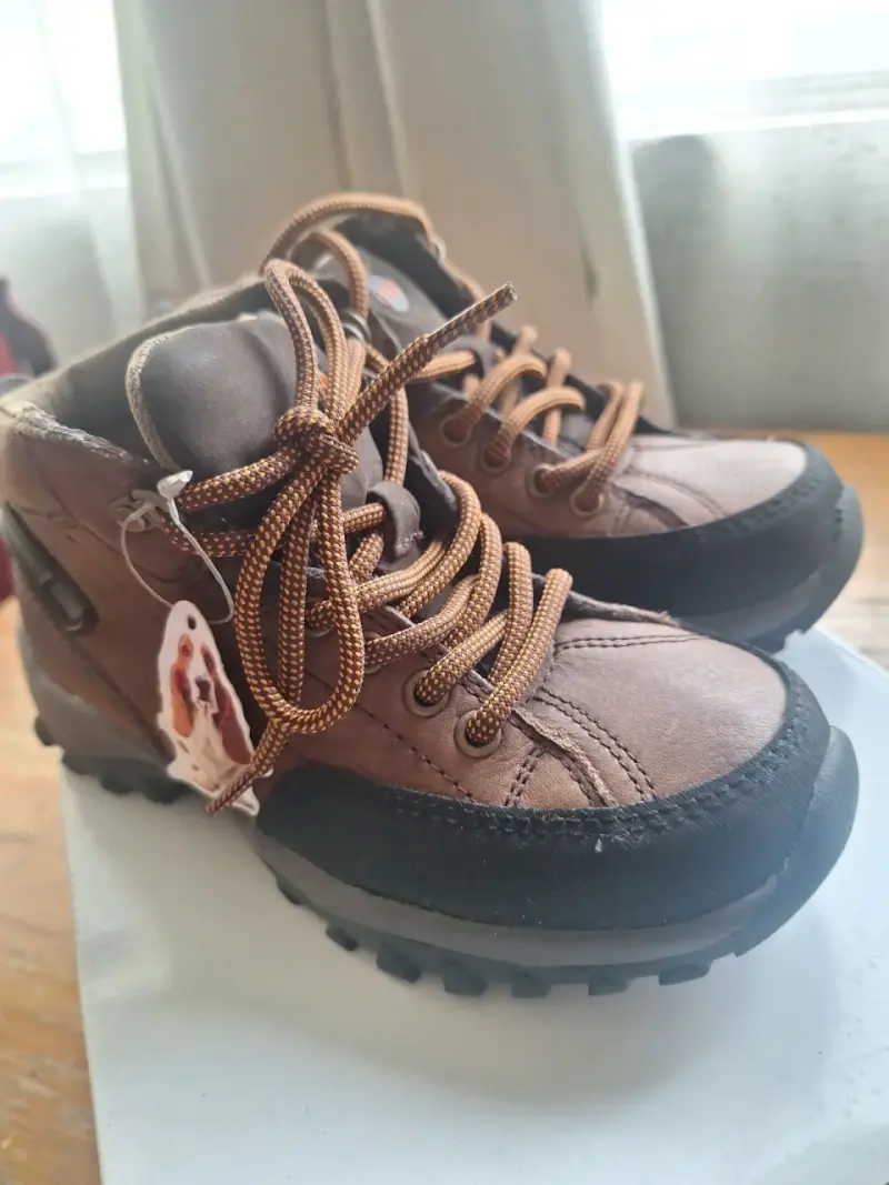 Botas de senderismo para niños color marrón - 6