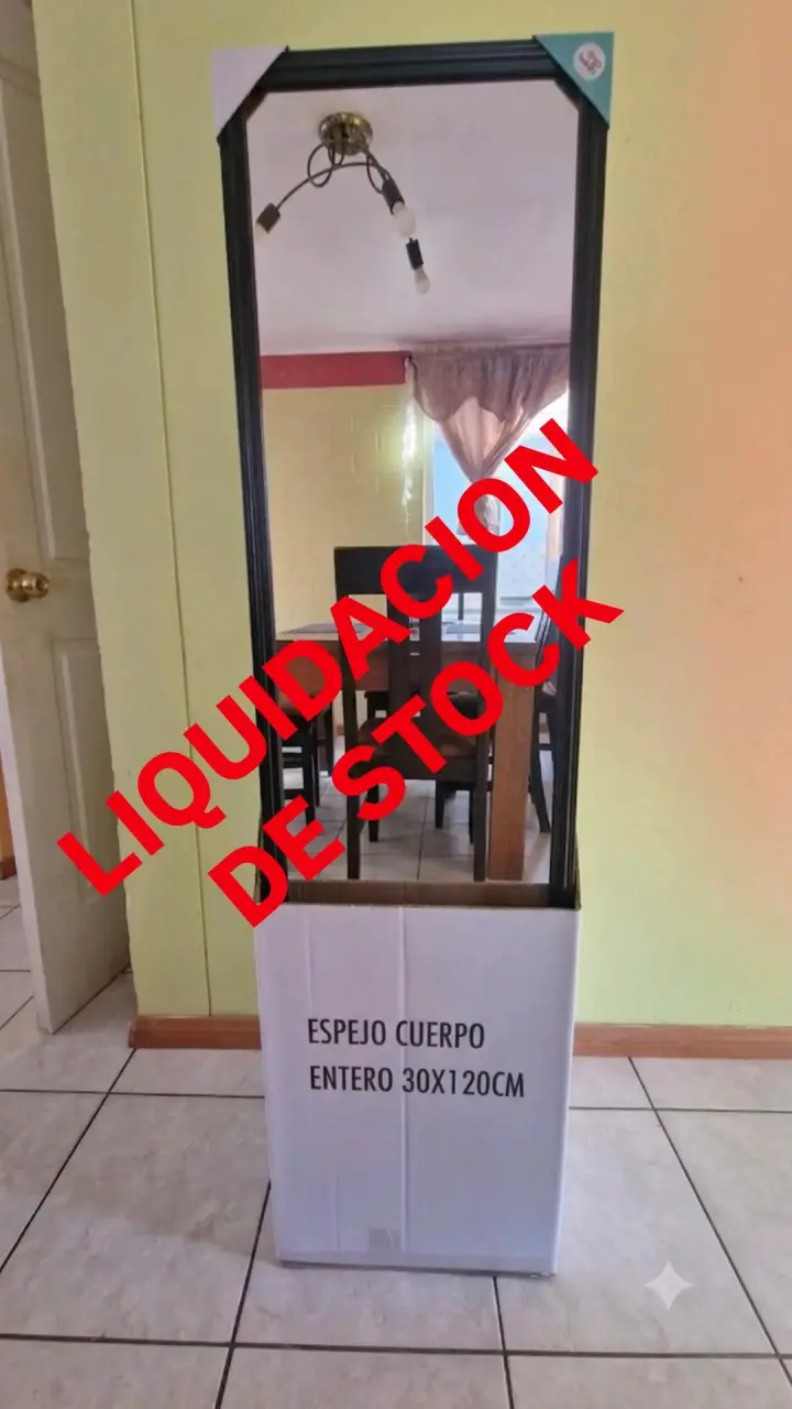 Espejo de cuerpo entero 30x120 cm