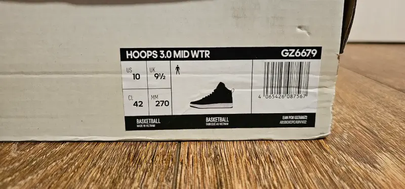 Adidas Zapatillas Hoops 3.0 Mid - 6