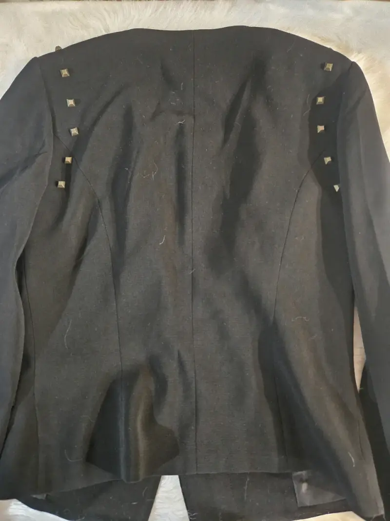 Chaqueta negra con tachuelas ASH - 3