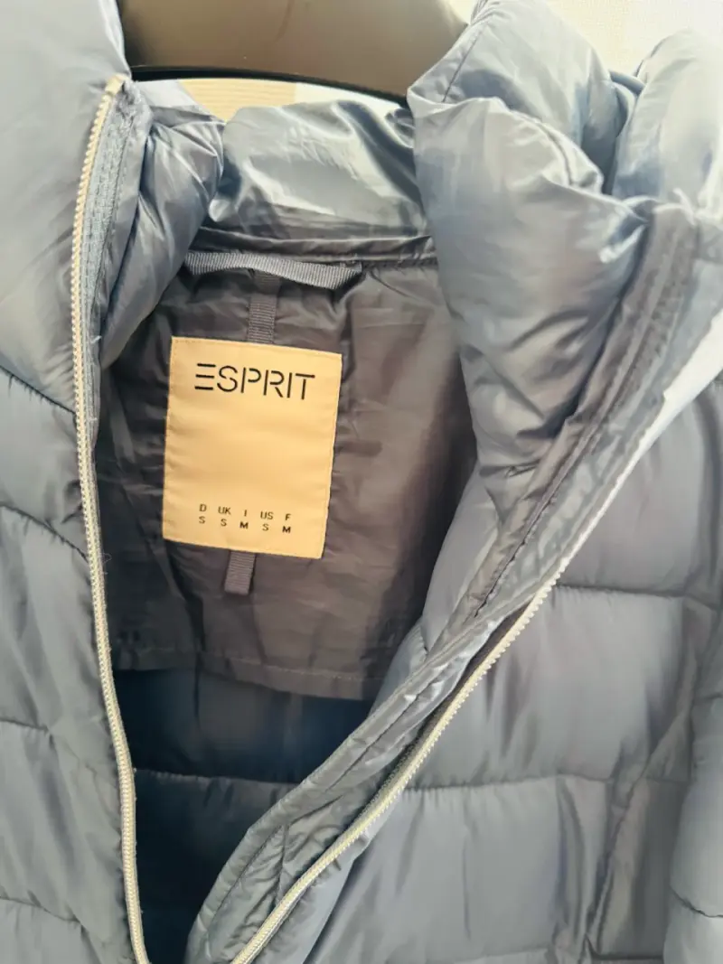 Chaqueta acolchada azul Esprit para mujer - 3