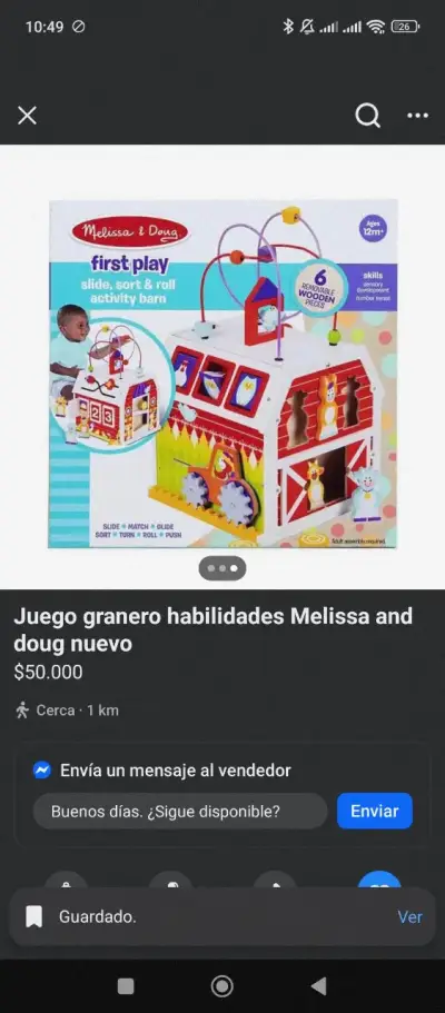 GRANJA INTERACTIVA BEBE MELISSA AND DOUG - miniatura 6