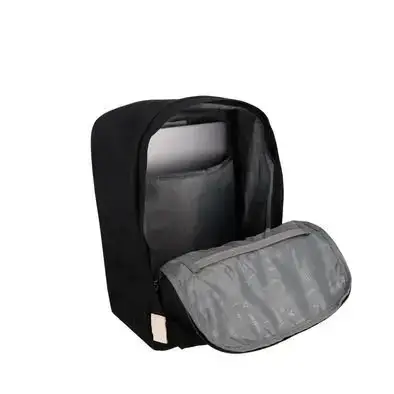 Mochila negra Xtrem con correas ajustables - miniatura 3