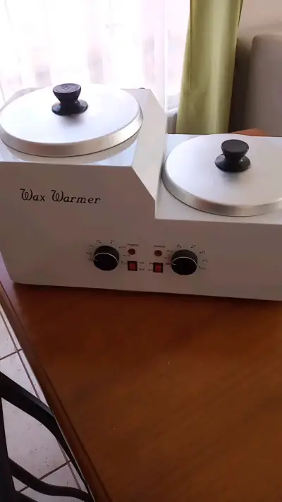 Calentador de cera doble para depilación - miniatura 1