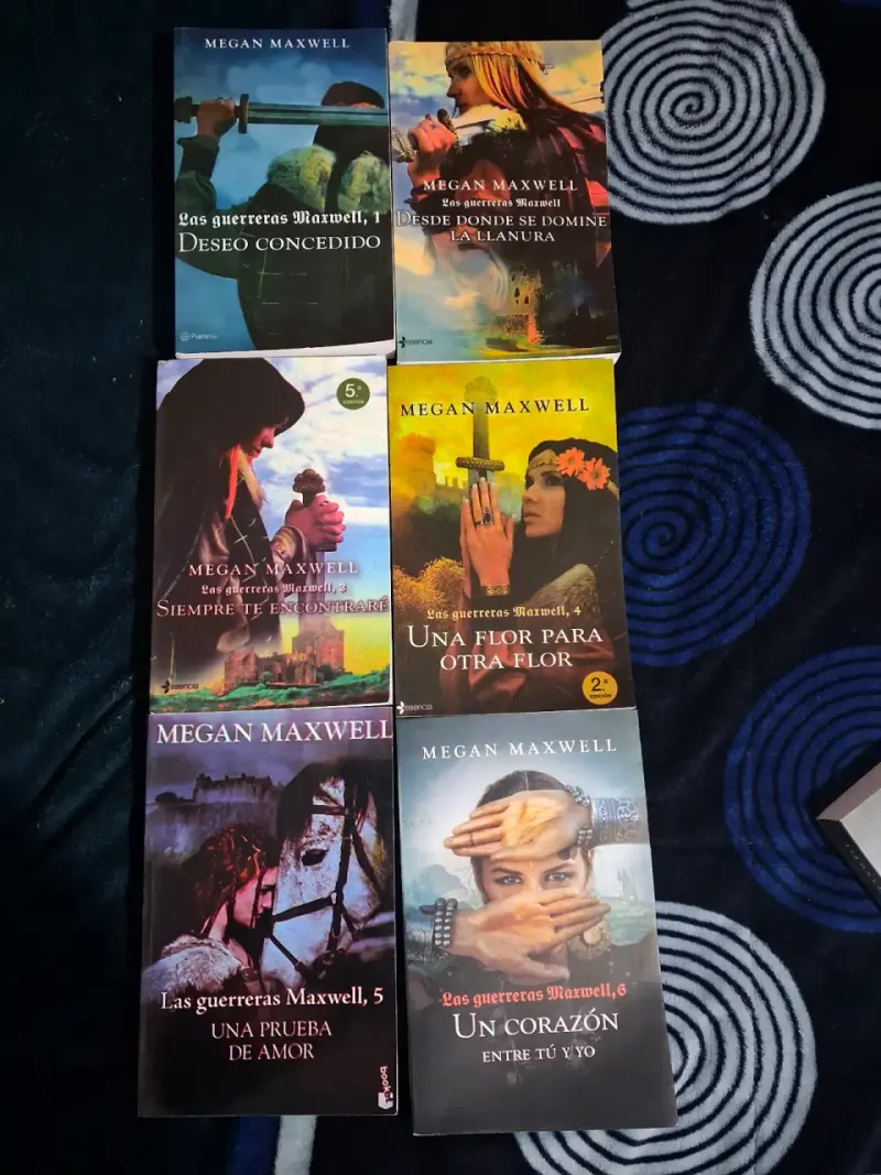 Colección de libros de Megan Maxwell y Sarah J. Maas - 2