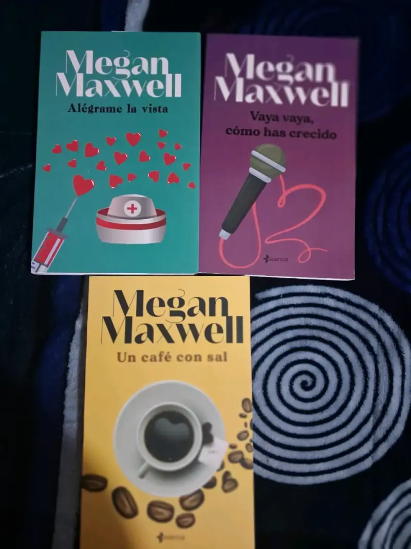 Colección de libros de Megan Maxwell y Sarah J. Maas - 5