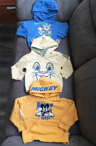 Polerones infantiles Paw Patrol, Simba y Mickey - miniatura 1