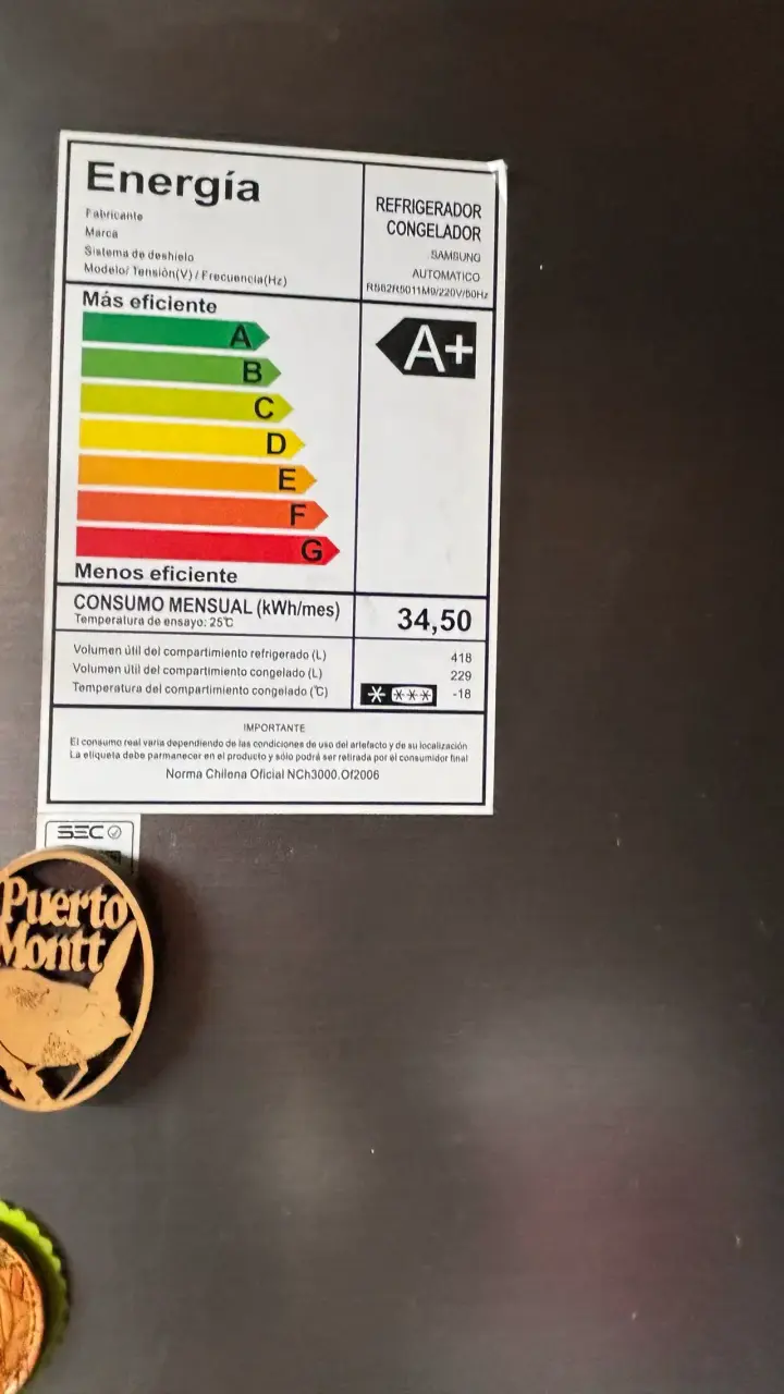 Refrigerador Samsung de acero inoxidable - 2
