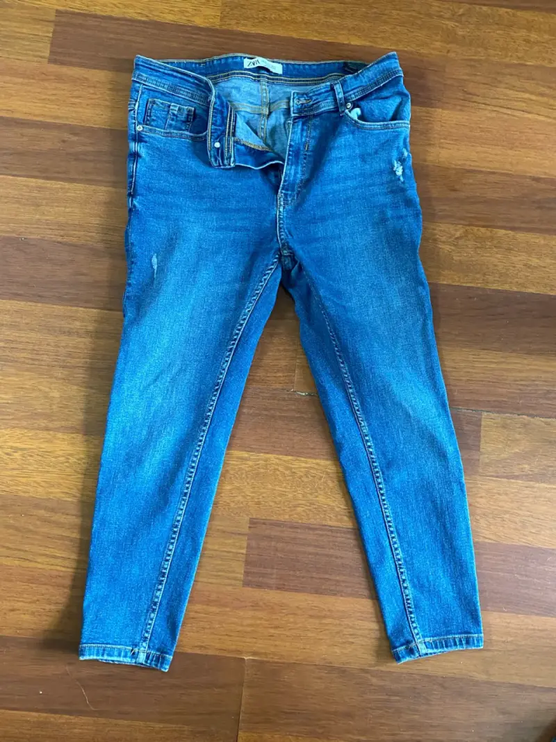 Jeans Zara azul para hombre talla 34 (42/44) - 3
