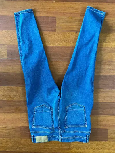 Jeans Zara azul para hombre talla 34 (42/44) - miniatura 4