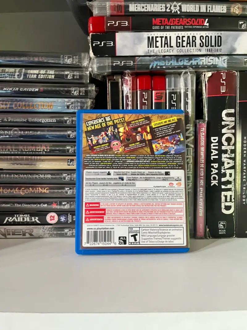 Juego PS Vita One Piece Unlimited World Red Day One Edition - 2