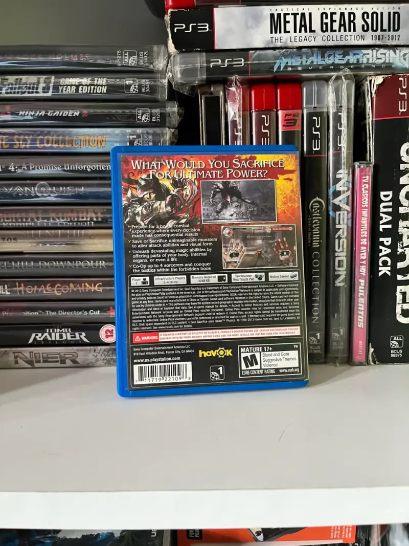 Juego PS Vita Soul Sacrifice en buen estado - 2