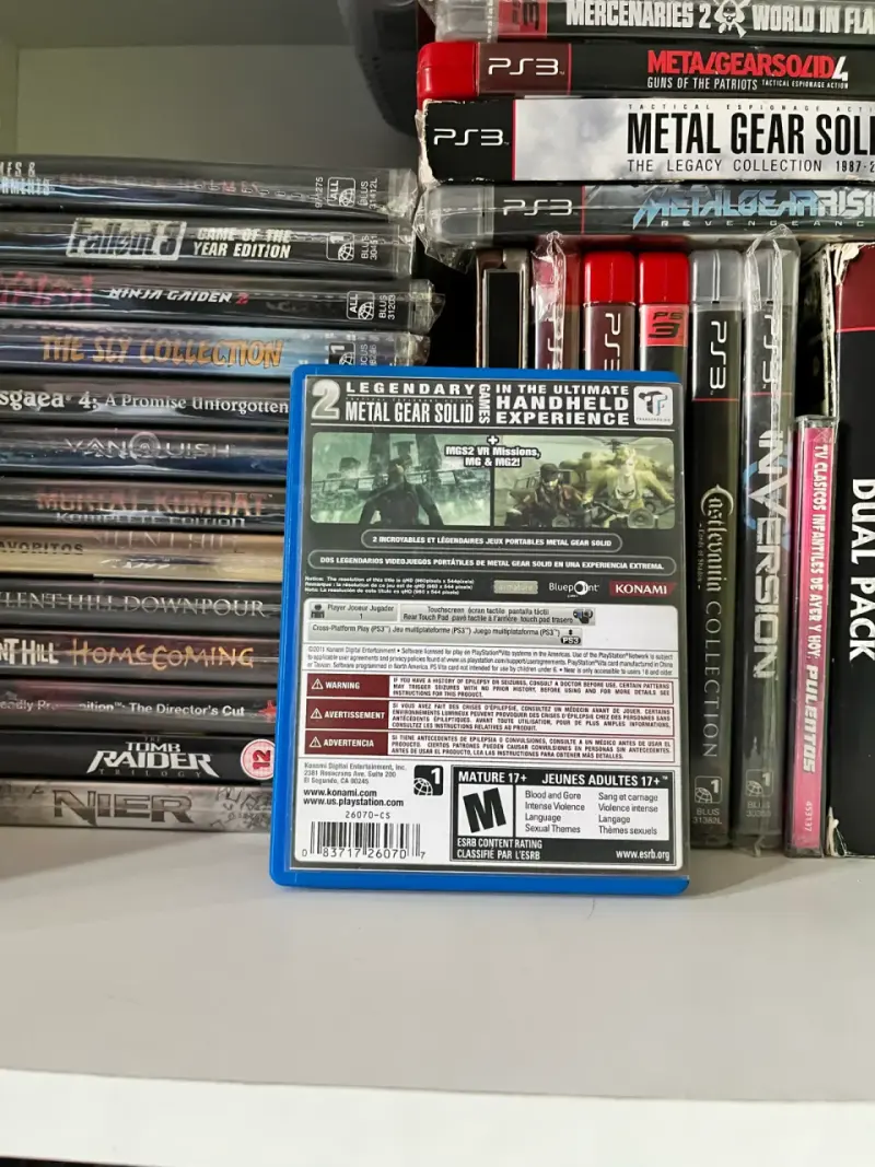 Metal Gear Solid HD Collection para PS Vita - 2