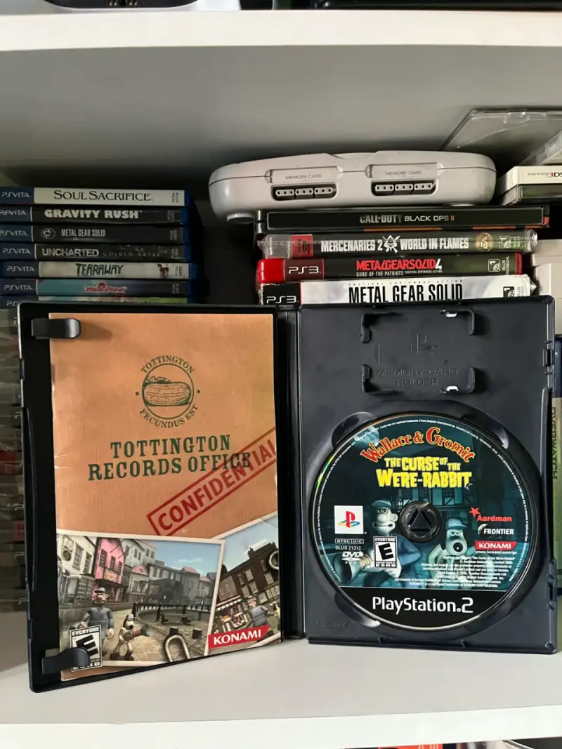 Juego PS2 Wallace & Gromit: The Curse of the Were-Rabbit - 2