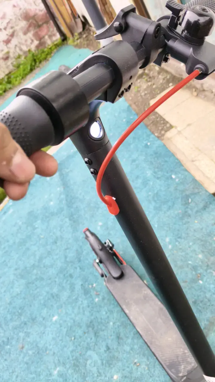 Scooter eléctrico plegable con luces LED - 5