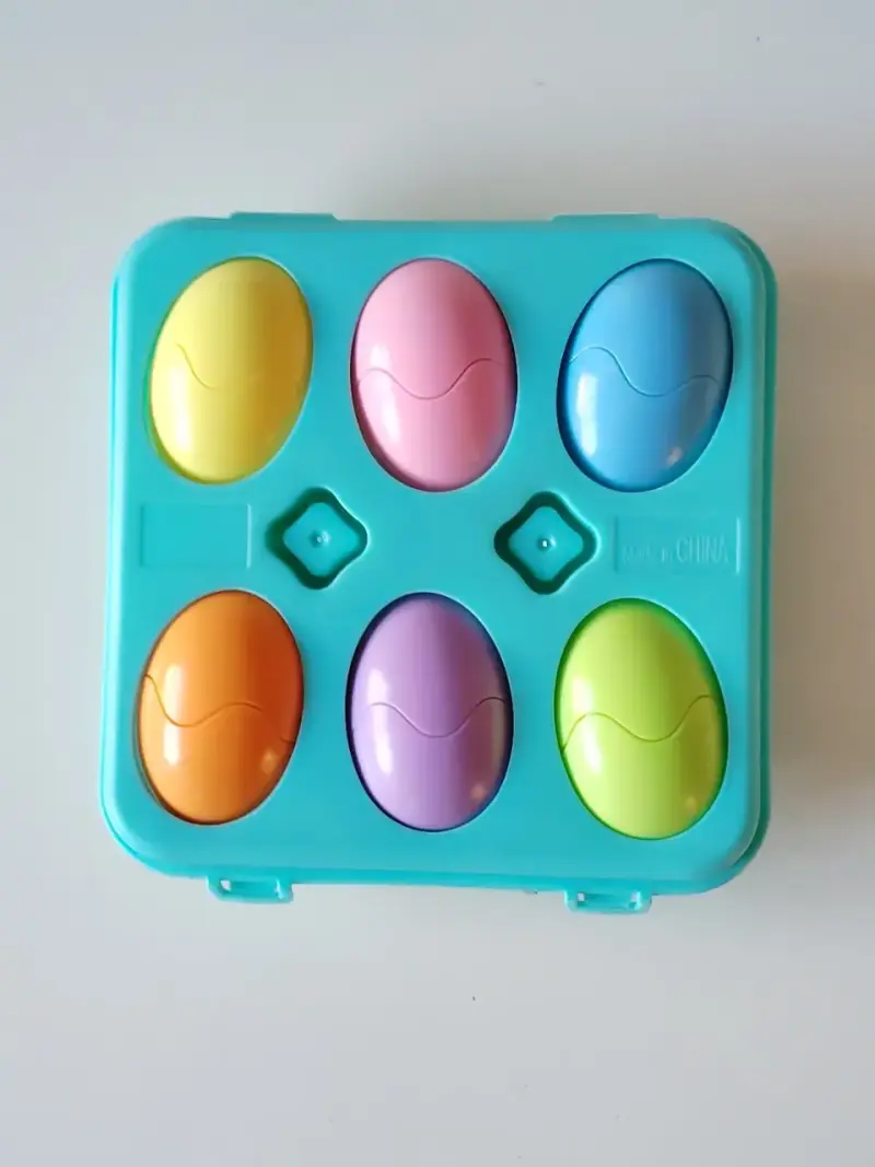 Juego de huevos de plástico para niños - 1
