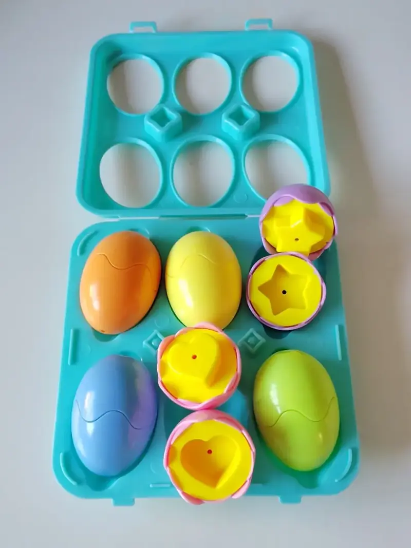 Juego de huevos de plástico para niños - 4