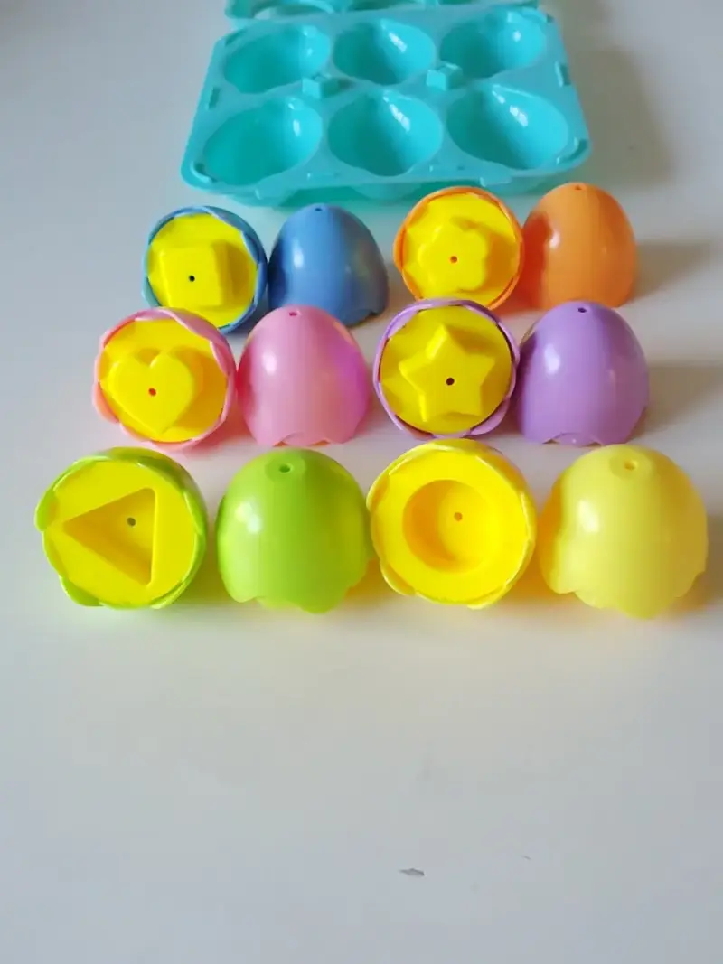 Juego de huevos de plástico para niños - 5
