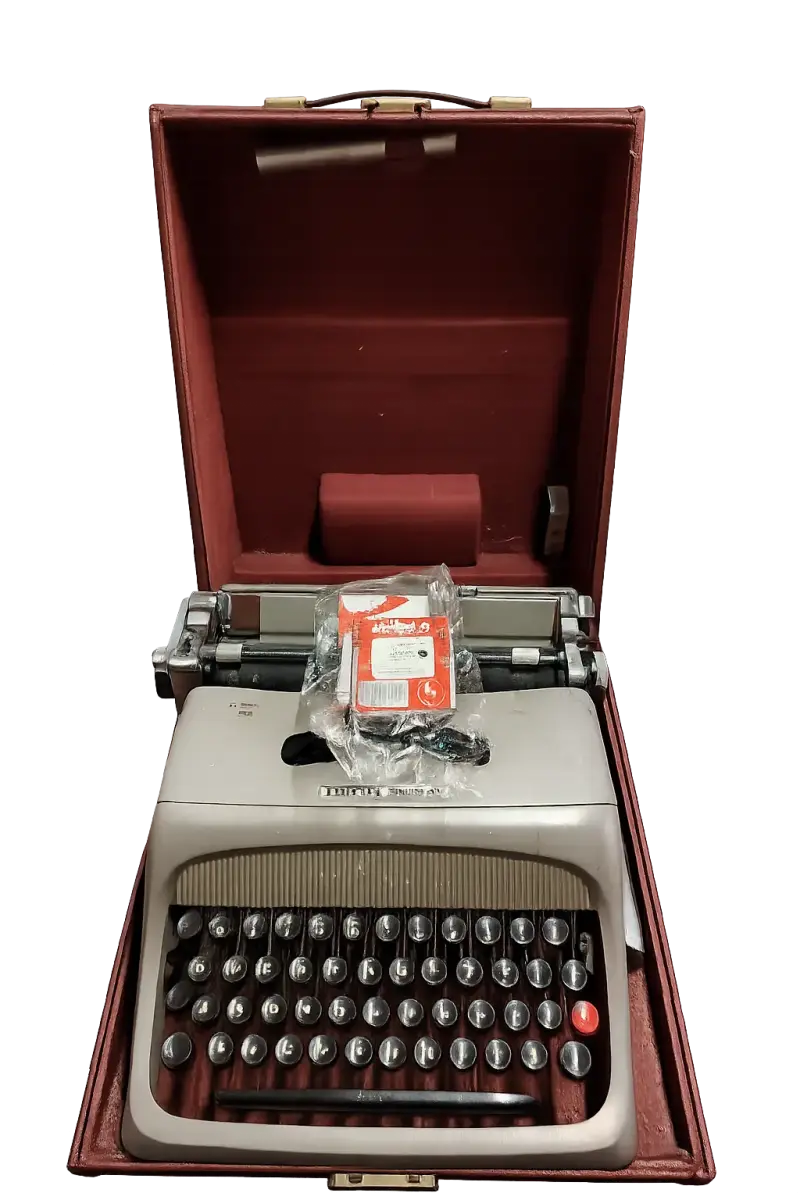 Máquina de escribir Olivetti Studio 44 con estuche - 2