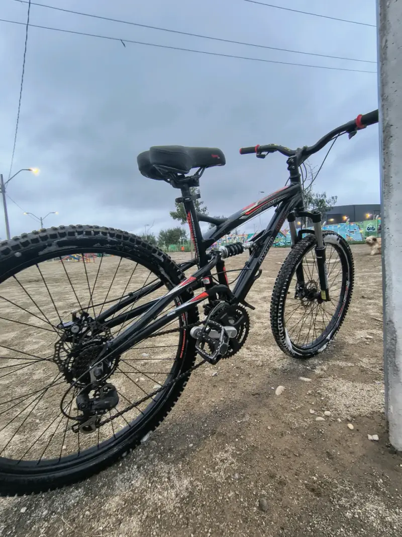 Bicicleta Oxford MTB aro 26 doble suspensión - 4