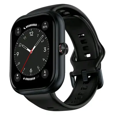 Reloj inteligente negro con pantalla táctil - miniatura 3