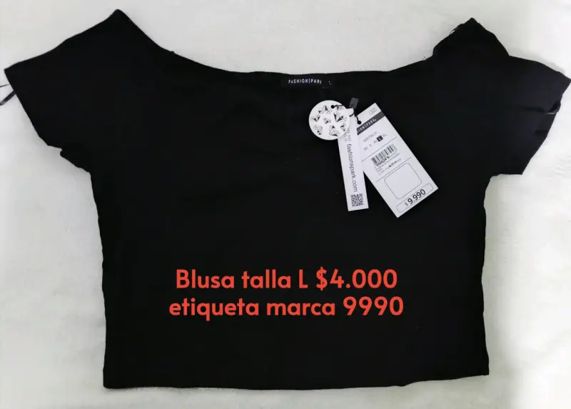 Falda cóctel negra talla M Fashion Park - 2