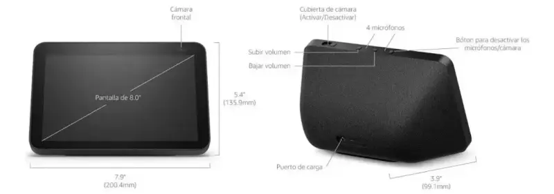 ECHO SHOW 8 2d generacion con Alexa y streaming - 5