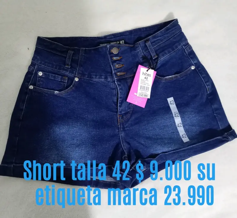 Chaleco de Mezclilla Denim Wear Talla XS - 5