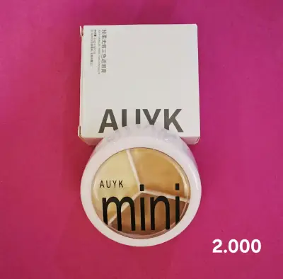 Set de Maquillaje AUYK Mini con Polvo y Brocha - miniatura 1
