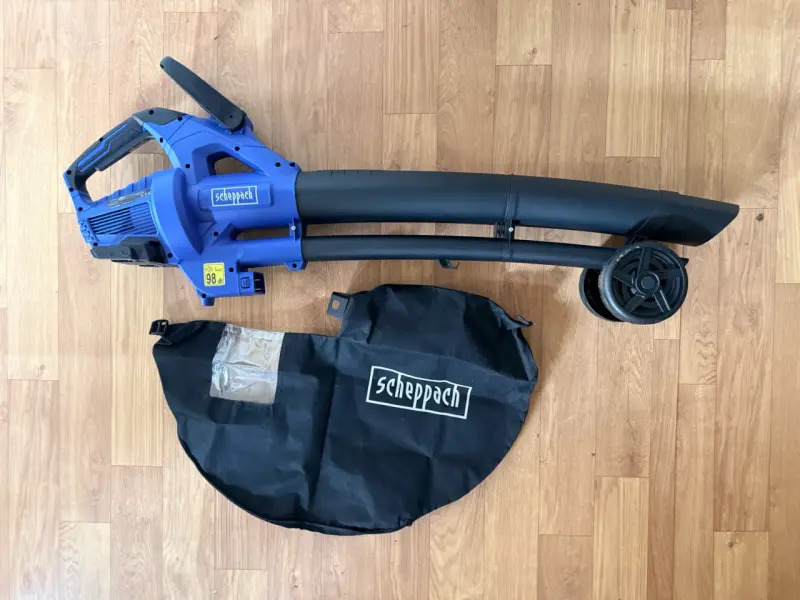 Soplador aspirador Scheppach 40V + 2 baterías - 2