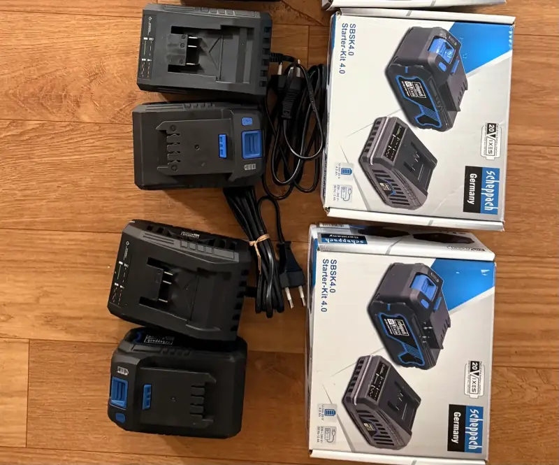 Soplador aspirador Scheppach 40V + 2 baterías - 3