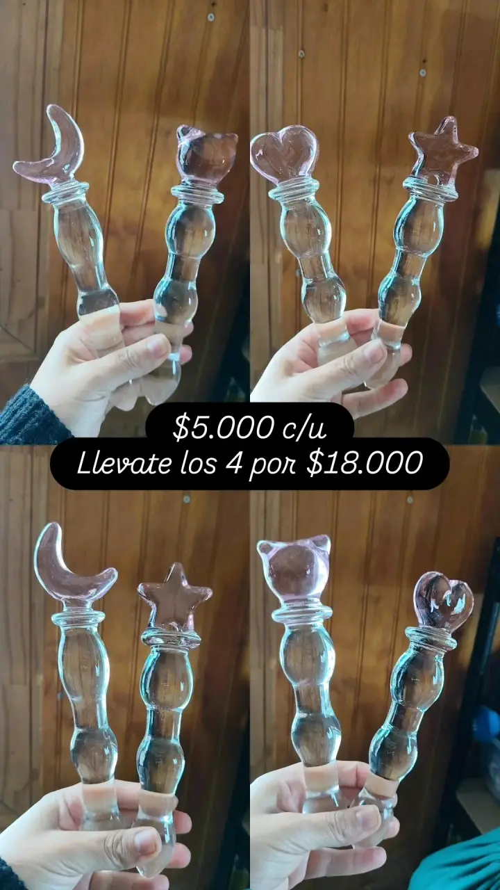 Dildos de vidrio