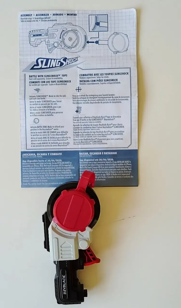 Beyblade Burst Turbo Lanzador Slingshock HASBRO - 6