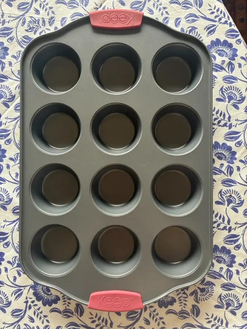 Molde para muffins antiadherente Keep - 1
