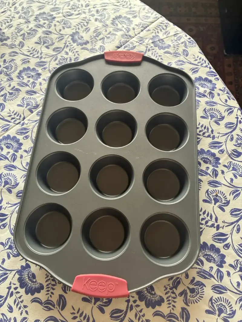 Molde para muffins antiadherente Keep - 3