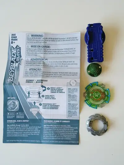BEYBLADE EVIPERO E2 NINE GYRO MARCA HASBRO. - miniatura 4